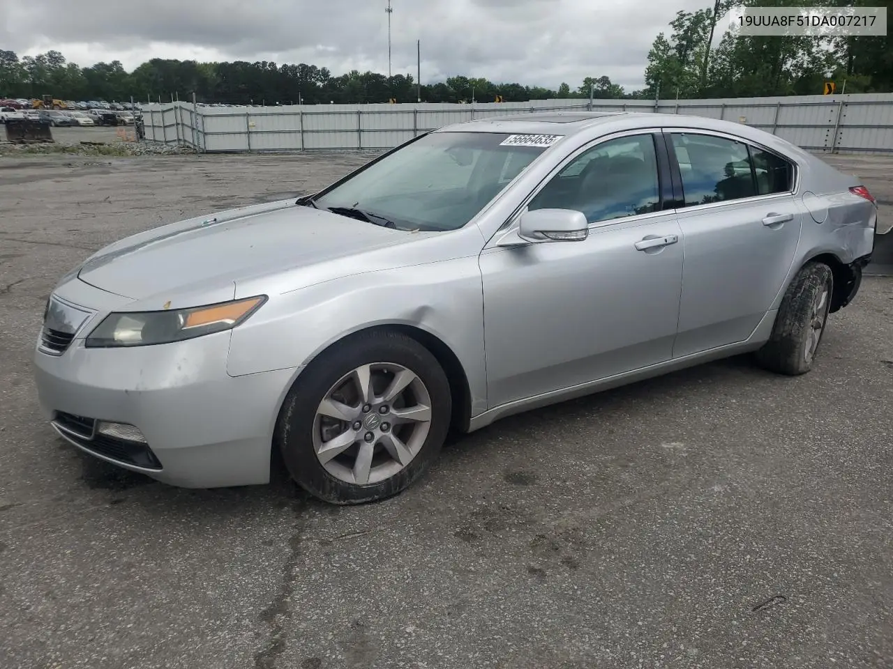 2013 Acura Tl Tech VIN: 19UUA8F51DA007217 Lot: 56664635