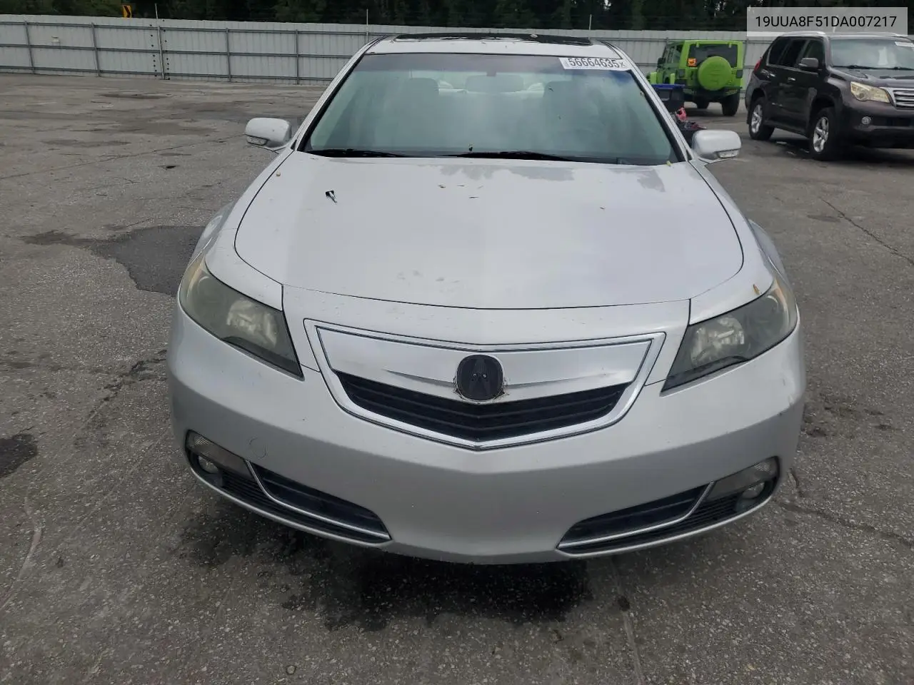 2013 Acura Tl Tech VIN: 19UUA8F51DA007217 Lot: 56664635