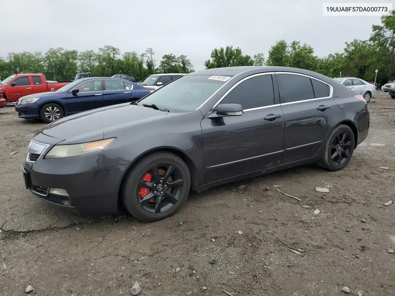 2013 Acura Tl Tech VIN: 19UUA8F57DA000773 Lot: 56730235
