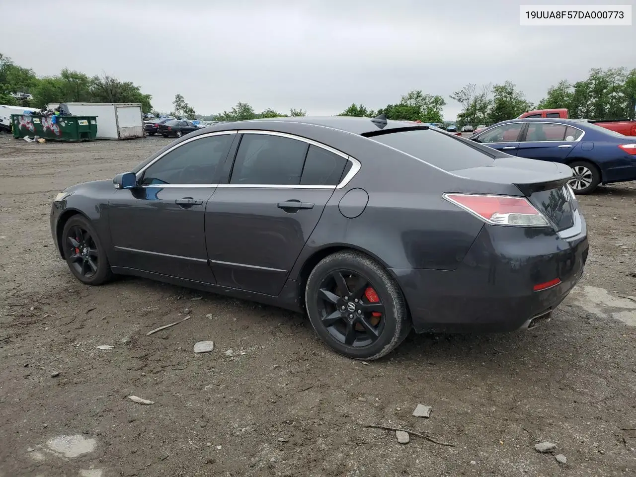 2013 Acura Tl Tech VIN: 19UUA8F57DA000773 Lot: 56730235