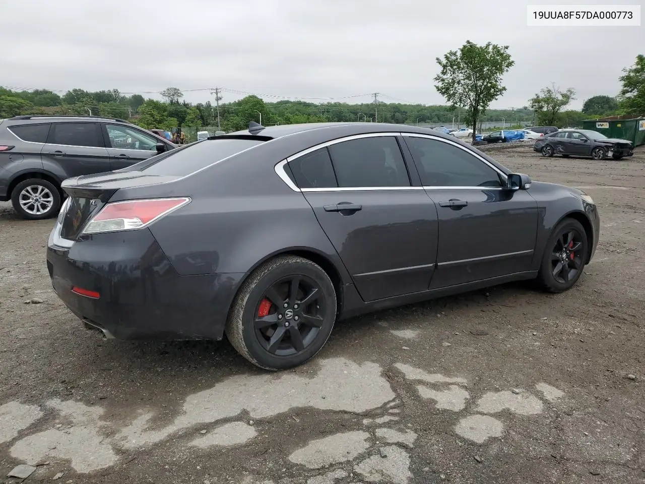 2013 Acura Tl Tech VIN: 19UUA8F57DA000773 Lot: 56730235