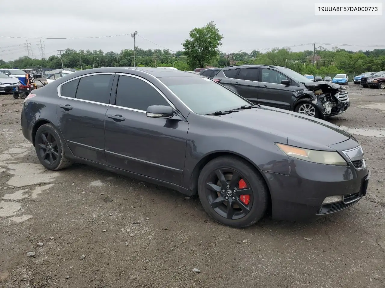 2013 Acura Tl Tech VIN: 19UUA8F57DA000773 Lot: 56730235