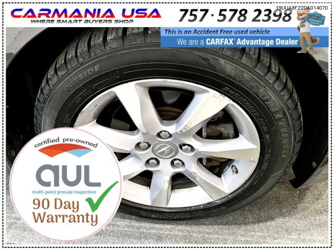 2013 Acura Tl VIN: 19UUA8F22DA014070 Lot: 60563462