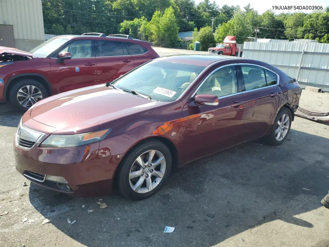 2013 Acura Tl Tech VIN: 19UUA8F54DA003906 Lot: 62516965