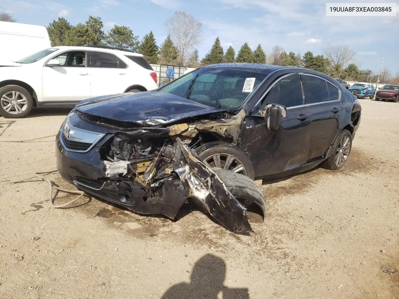 2014 Acura Tl Se VIN: 19UUA8F3XEA003845 Lot: 53149195