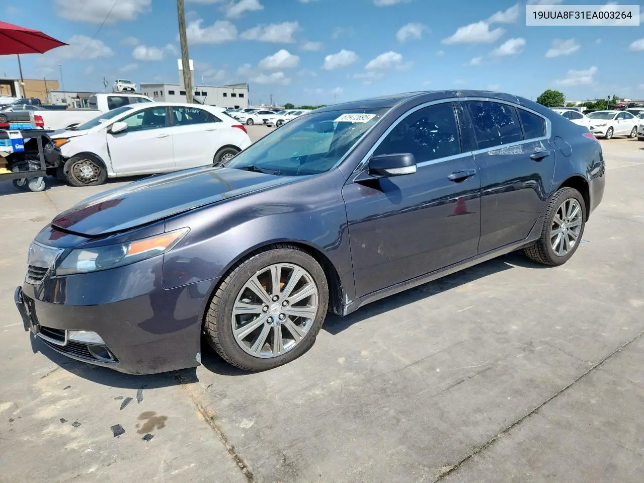 2014 Acura Tl Se VIN: 19UUA8F31EA003264 Lot: 61972895