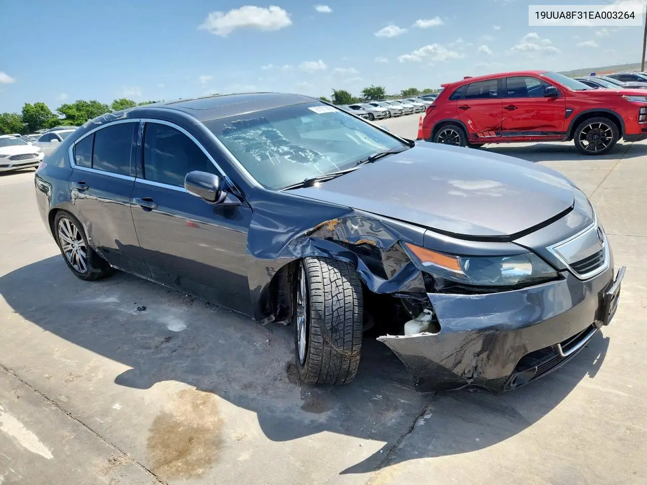 2014 Acura Tl Se VIN: 19UUA8F31EA003264 Lot: 61972895