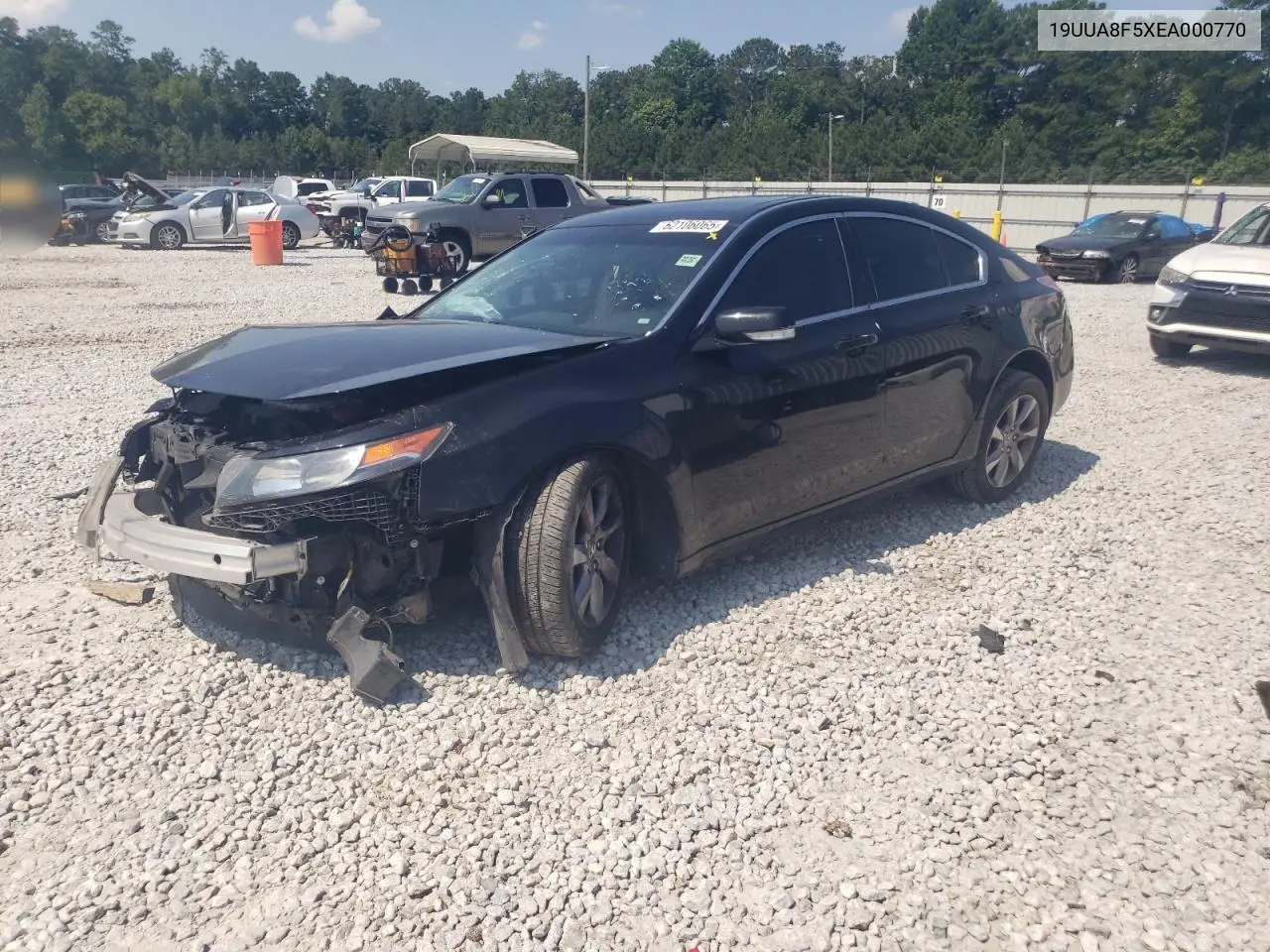 2014 Acura Tl Tech VIN: 19UUA8F5XEA000770 Lot: 62106065