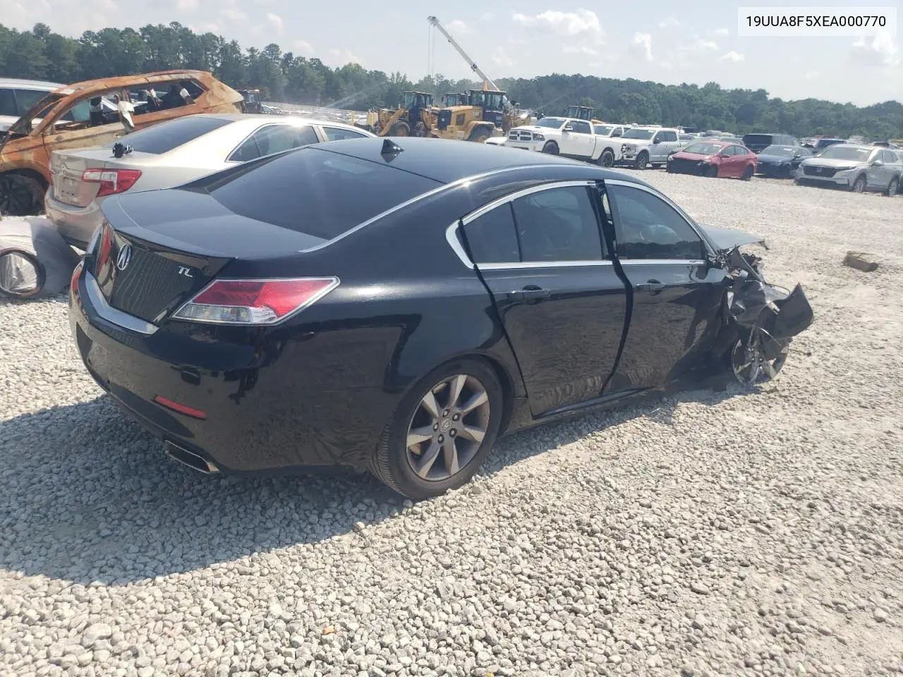 2014 Acura Tl Tech VIN: 19UUA8F5XEA000770 Lot: 62106065