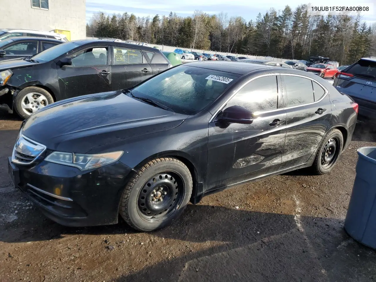 2015 Acura Tlx Tech VIN: 19UUB1F52FA800808 Lot: 47252805