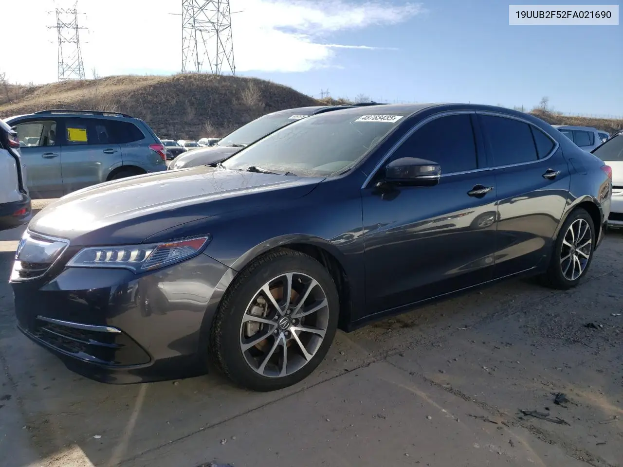 2015 Acura Tlx Tech VIN: 19UUB2F52FA021690 Lot: 48783435