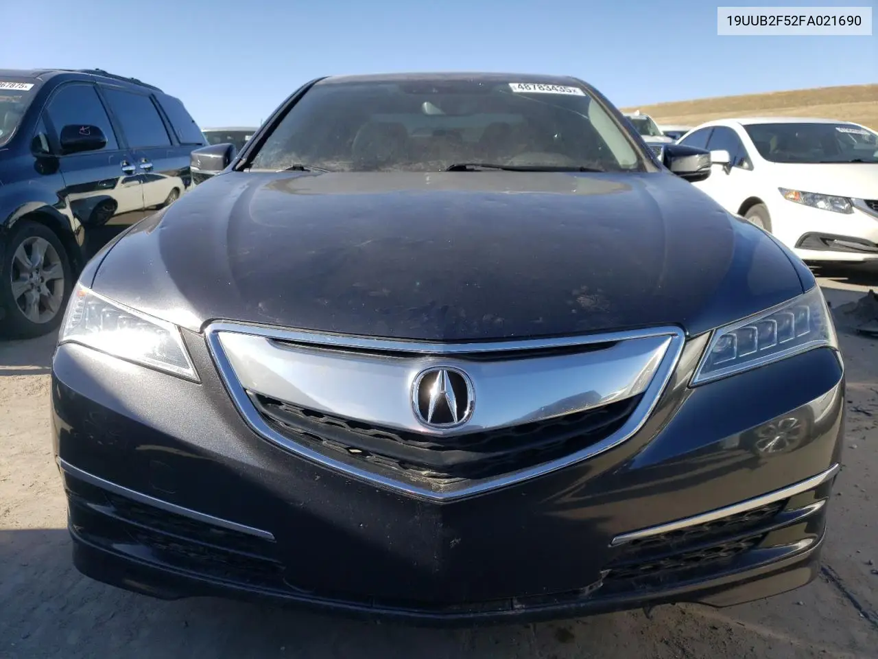 2015 Acura Tlx Tech VIN: 19UUB2F52FA021690 Lot: 48783435