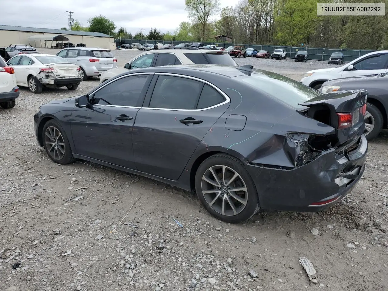 2015 Acura Tlx Tech VIN: 19UUB2F55FA002292 Lot: 51831585