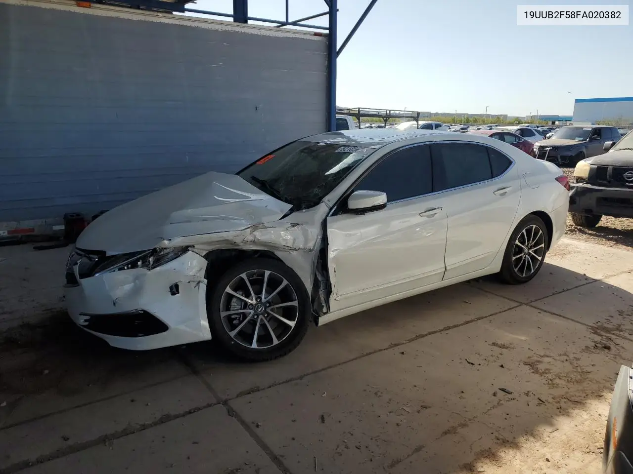 2015 Acura Tlx Tech VIN: 19UUB2F58FA020382 Lot: 52186625