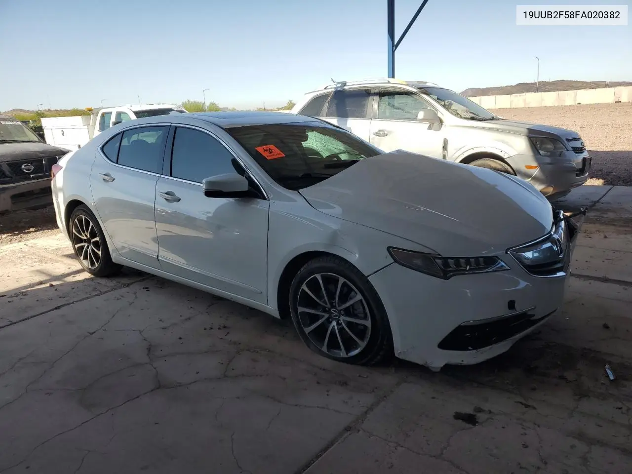 2015 Acura Tlx Tech VIN: 19UUB2F58FA020382 Lot: 52186625