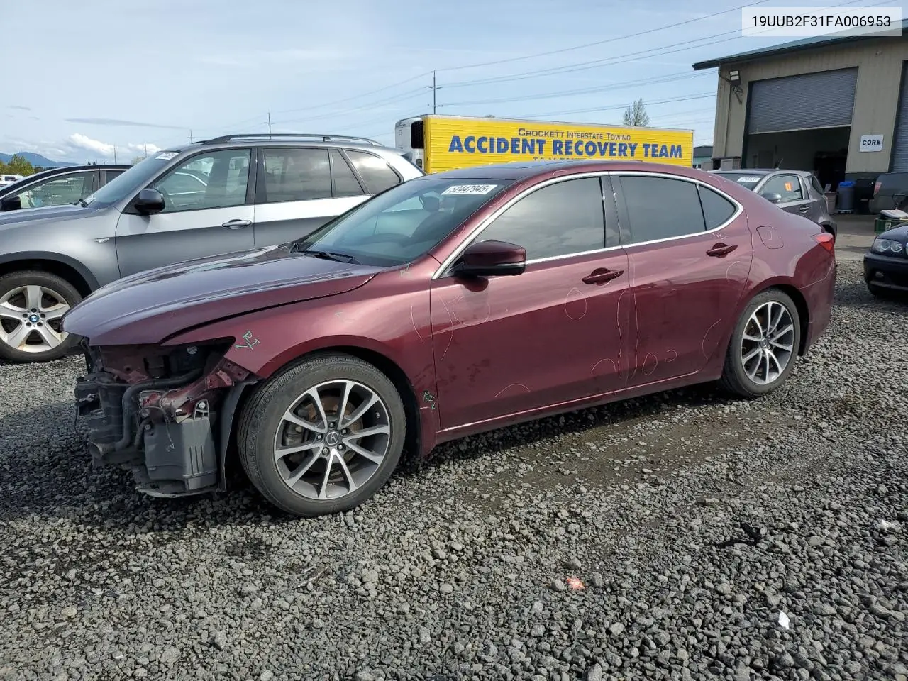 2015 Acura Tlx VIN: 19UUB2F31FA006953 Lot: 52447945