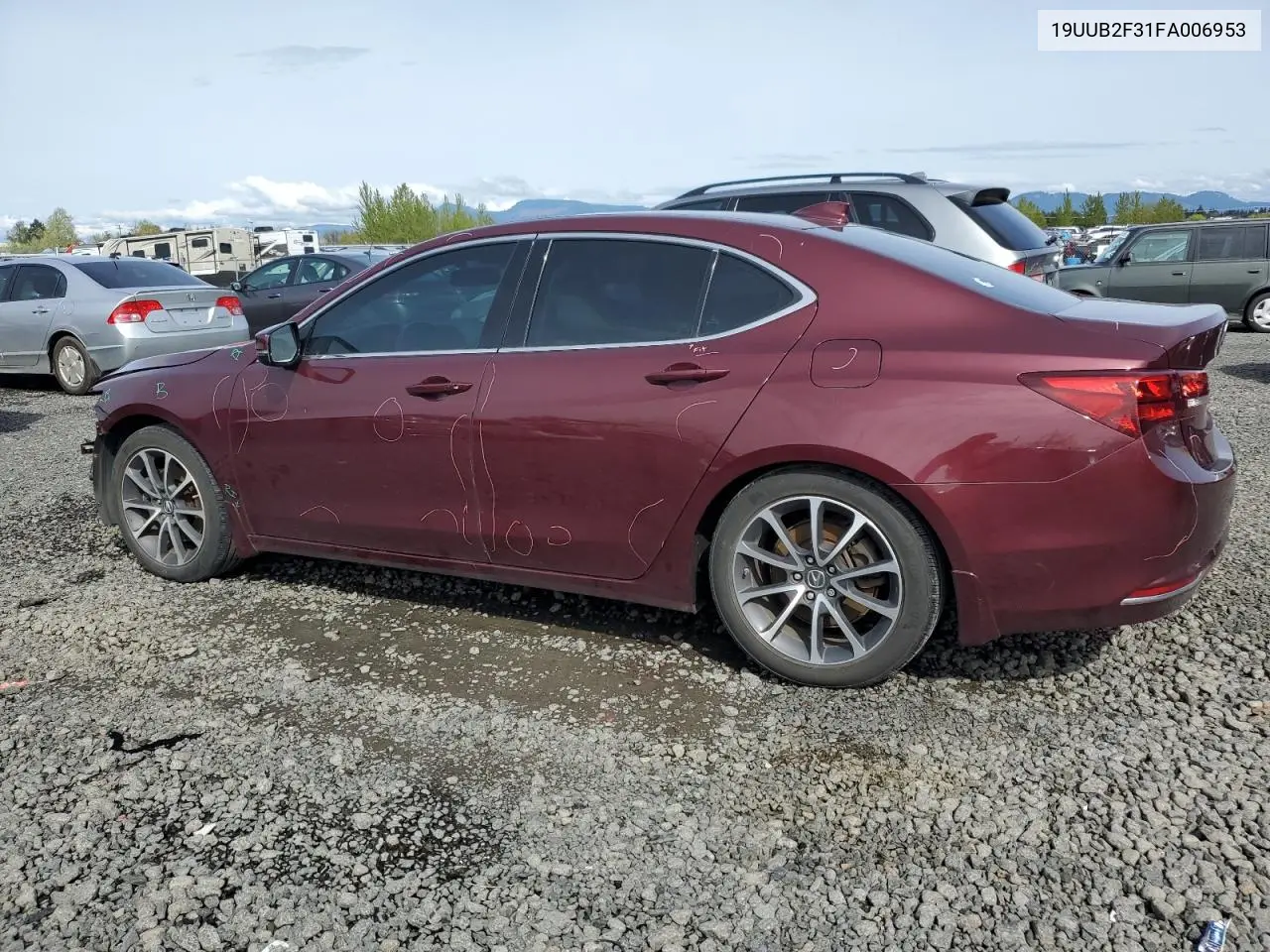 2015 Acura Tlx VIN: 19UUB2F31FA006953 Lot: 52447945