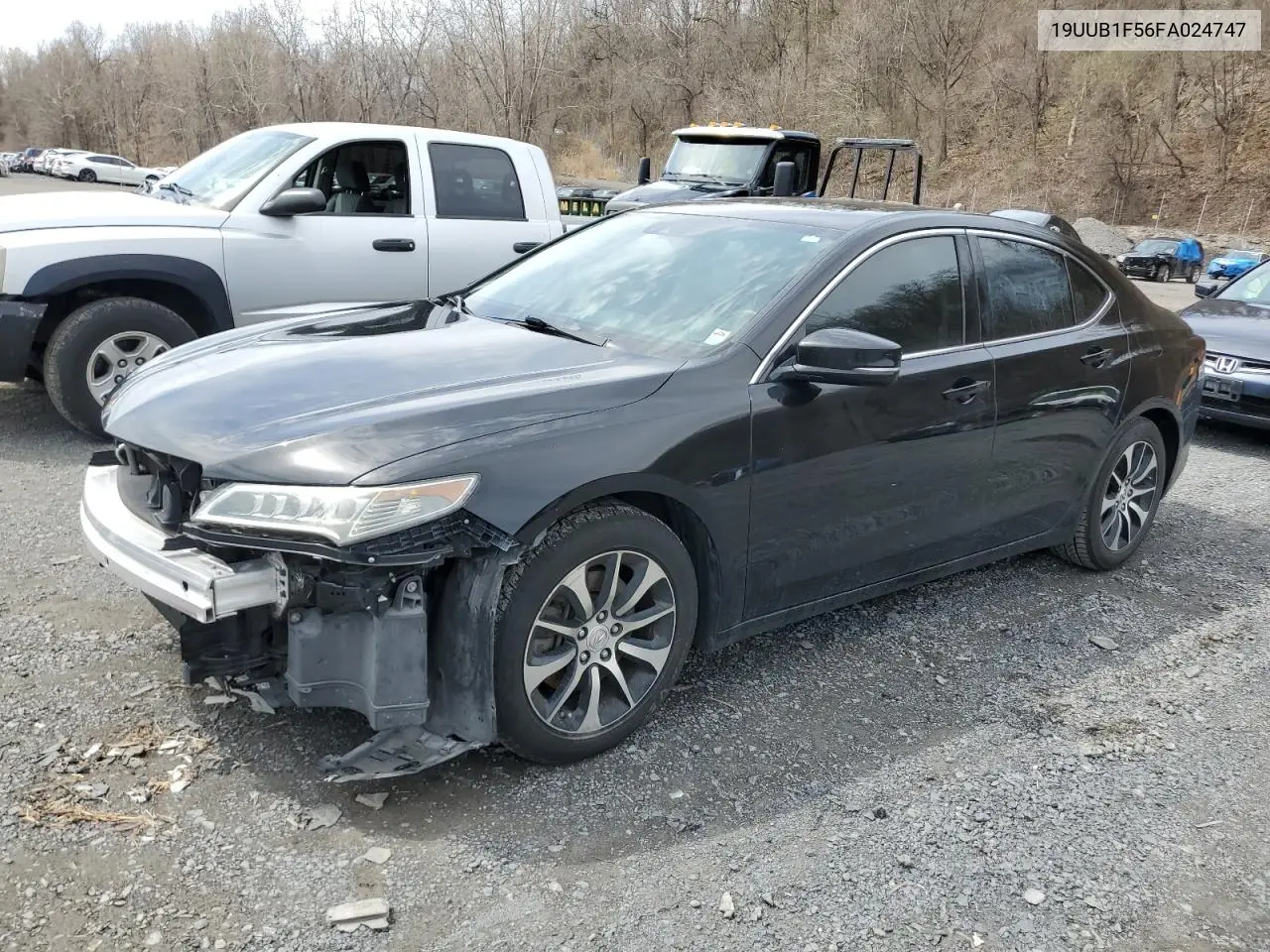 2015 Acura Tlx Tech VIN: 19UUB1F56FA024747 Lot: 52747785