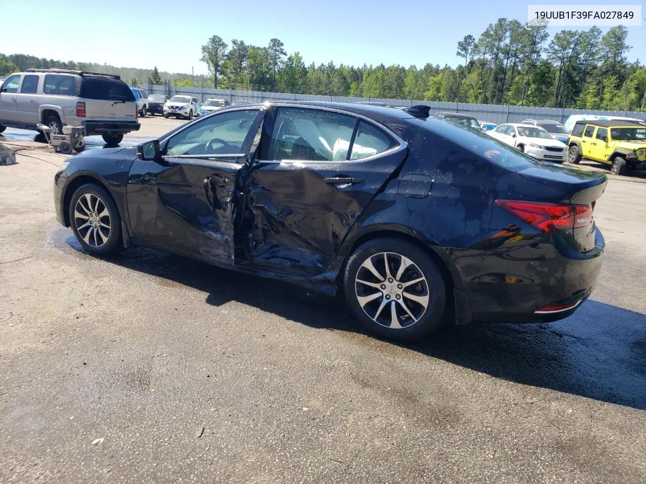 2015 Acura Tlx VIN: 19UUB1F39FA027849 Lot: 53038425