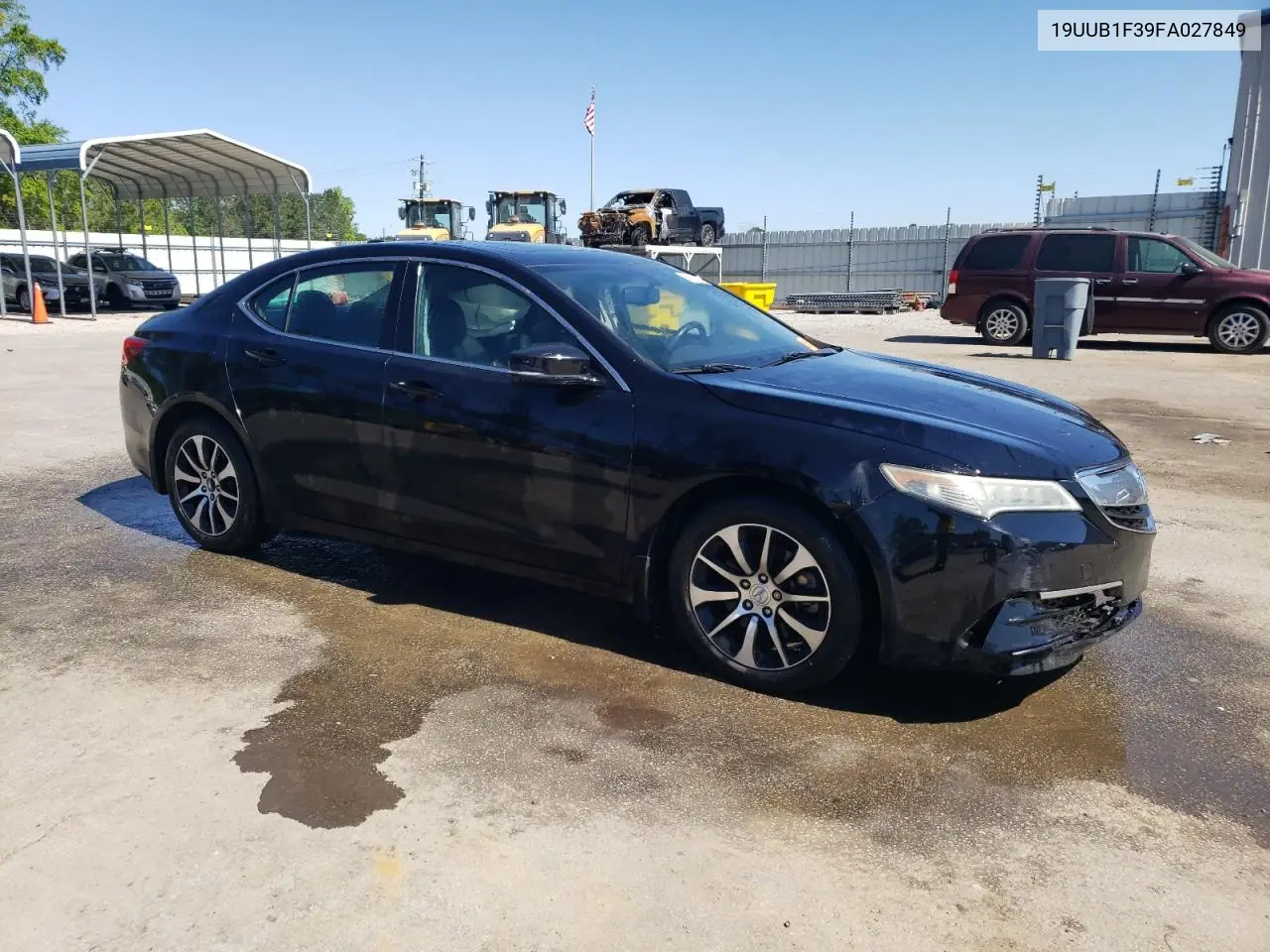 2015 Acura Tlx VIN: 19UUB1F39FA027849 Lot: 53038425