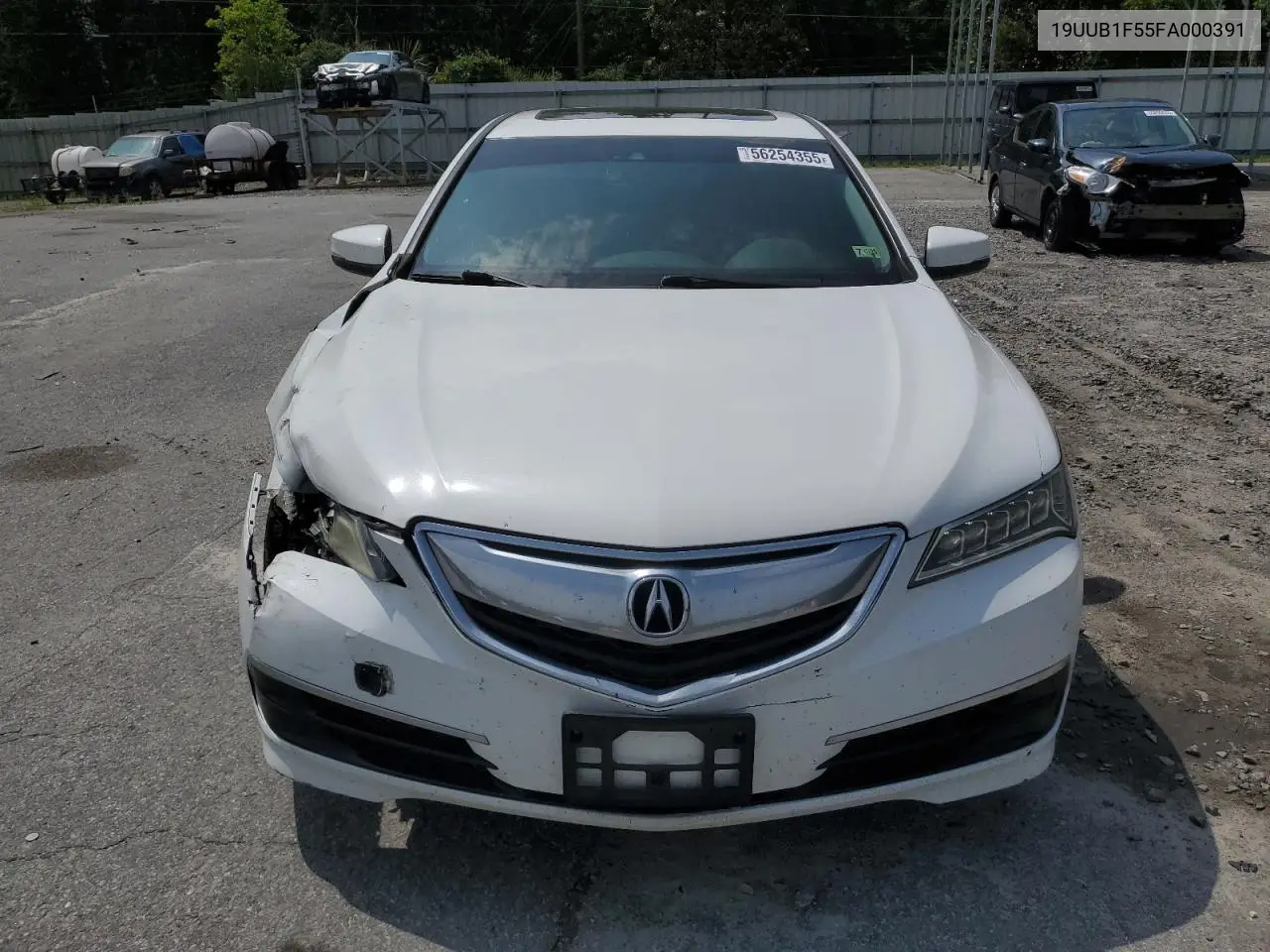 2015 Acura Tlx Tech VIN: 19UUB1F55FA000391 Lot: 56254355