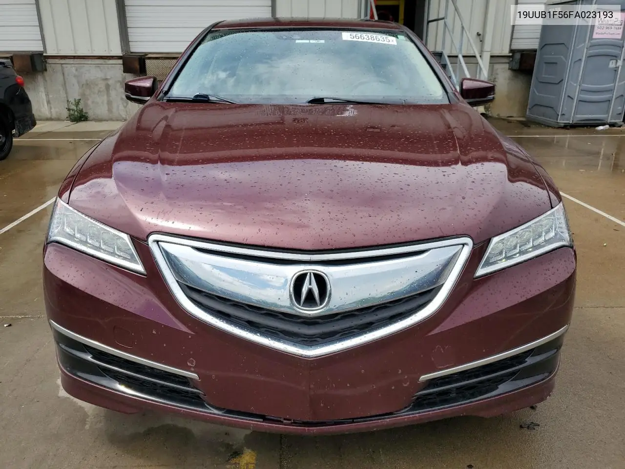 2015 Acura Tlx Tech VIN: 19UUB1F56FA023193 Lot: 56638635