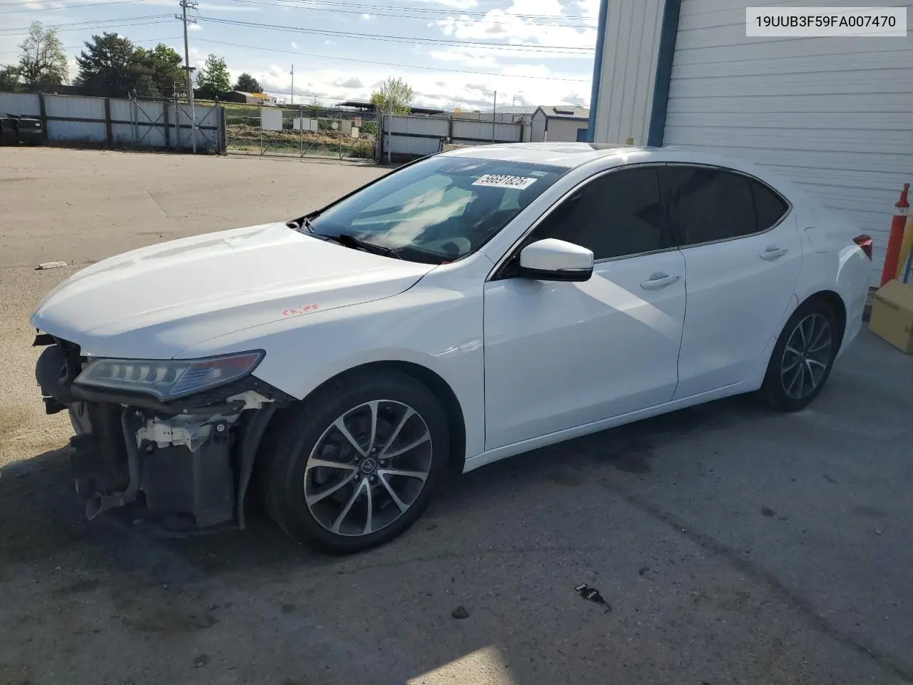 2015 Acura Tlx Tech VIN: 19UUB3F59FA007470 Lot: 56691825