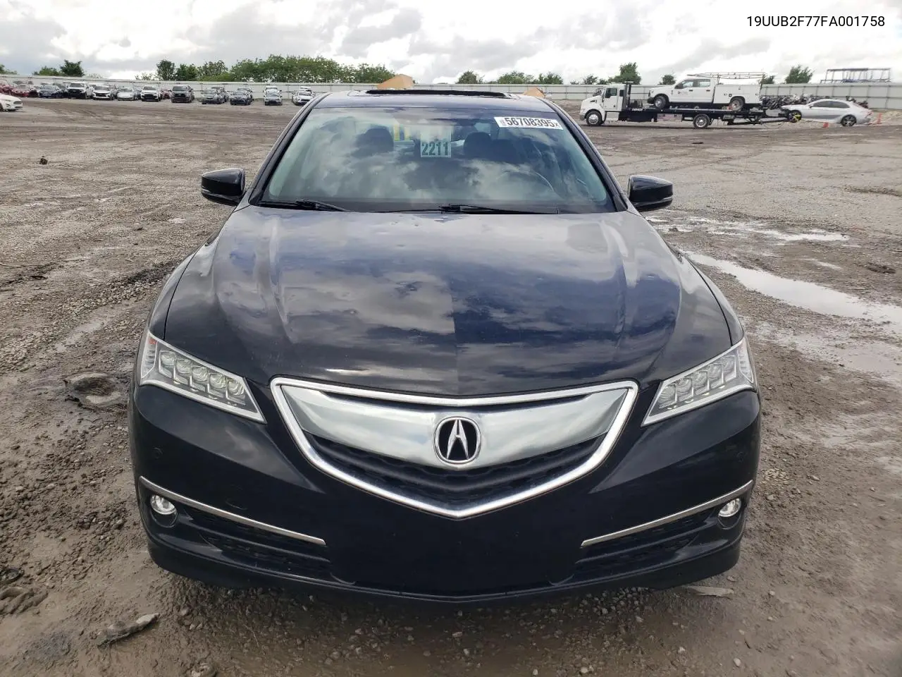 2015 Acura Tlx Advance VIN: 19UUB2F77FA001758 Lot: 56708395