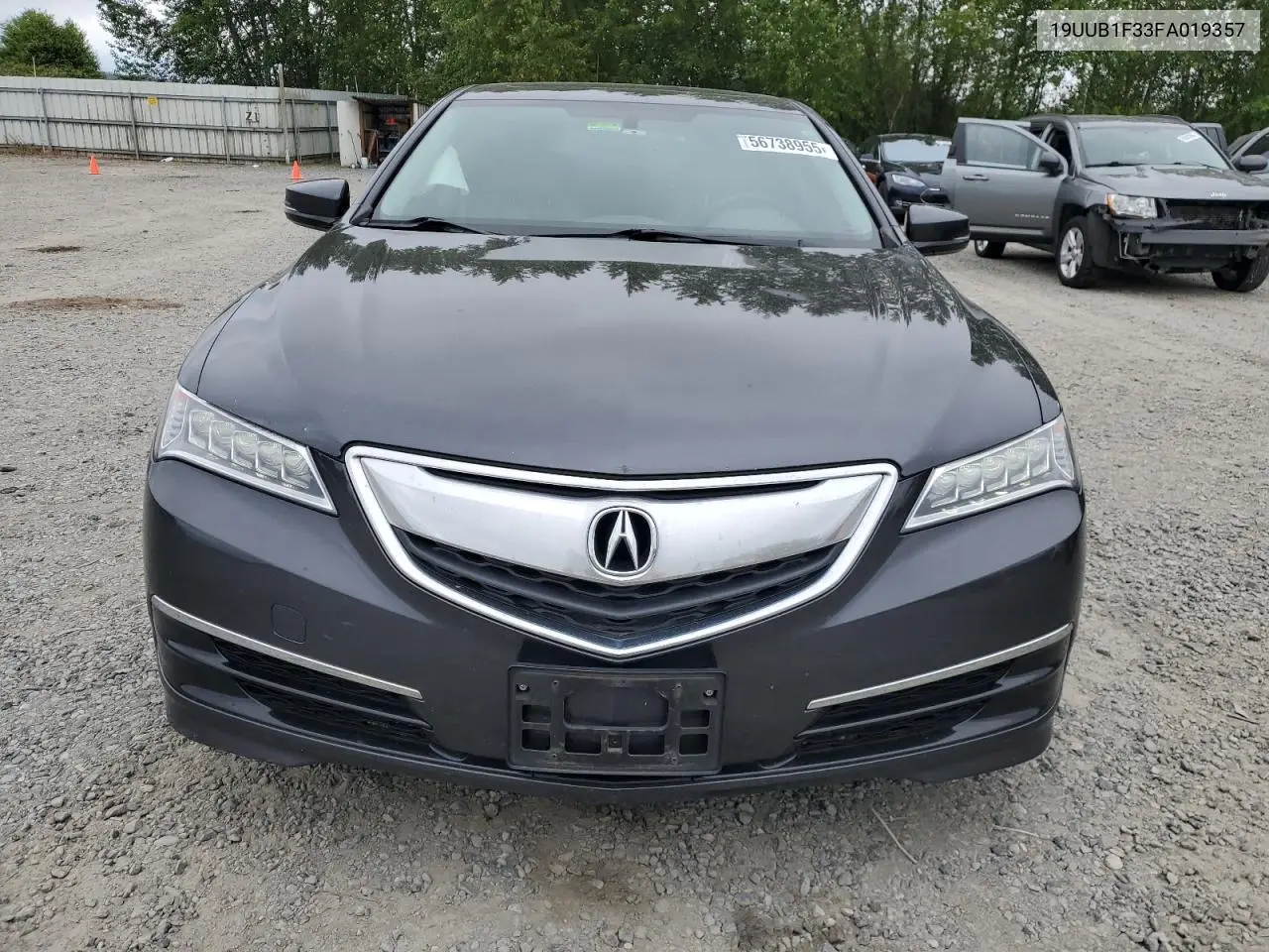 2015 Acura Tlx VIN: 19UUB1F33FA019357 Lot: 56738955