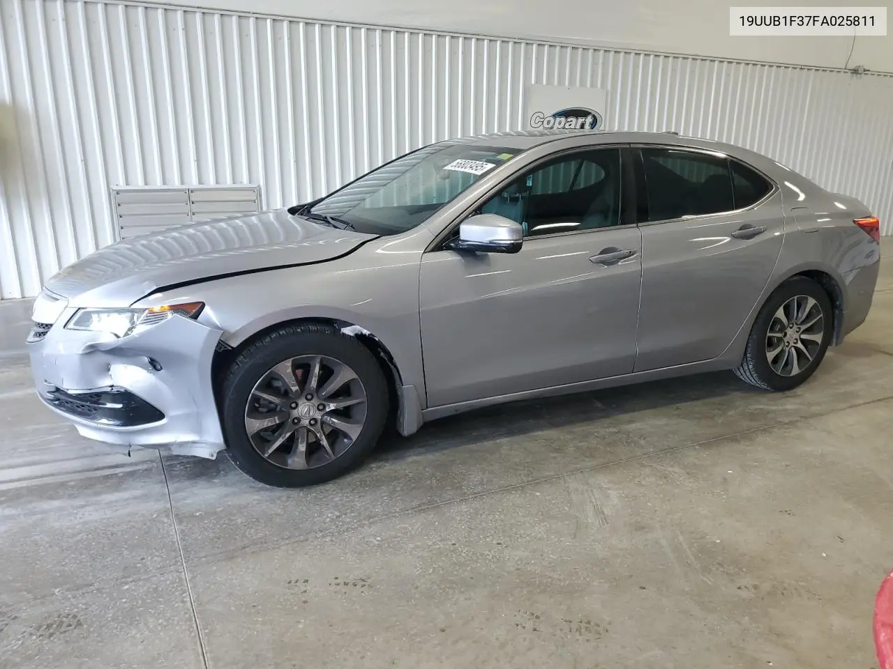 2015 Acura Tlx VIN: 19UUB1F37FA025811 Lot: 56803495