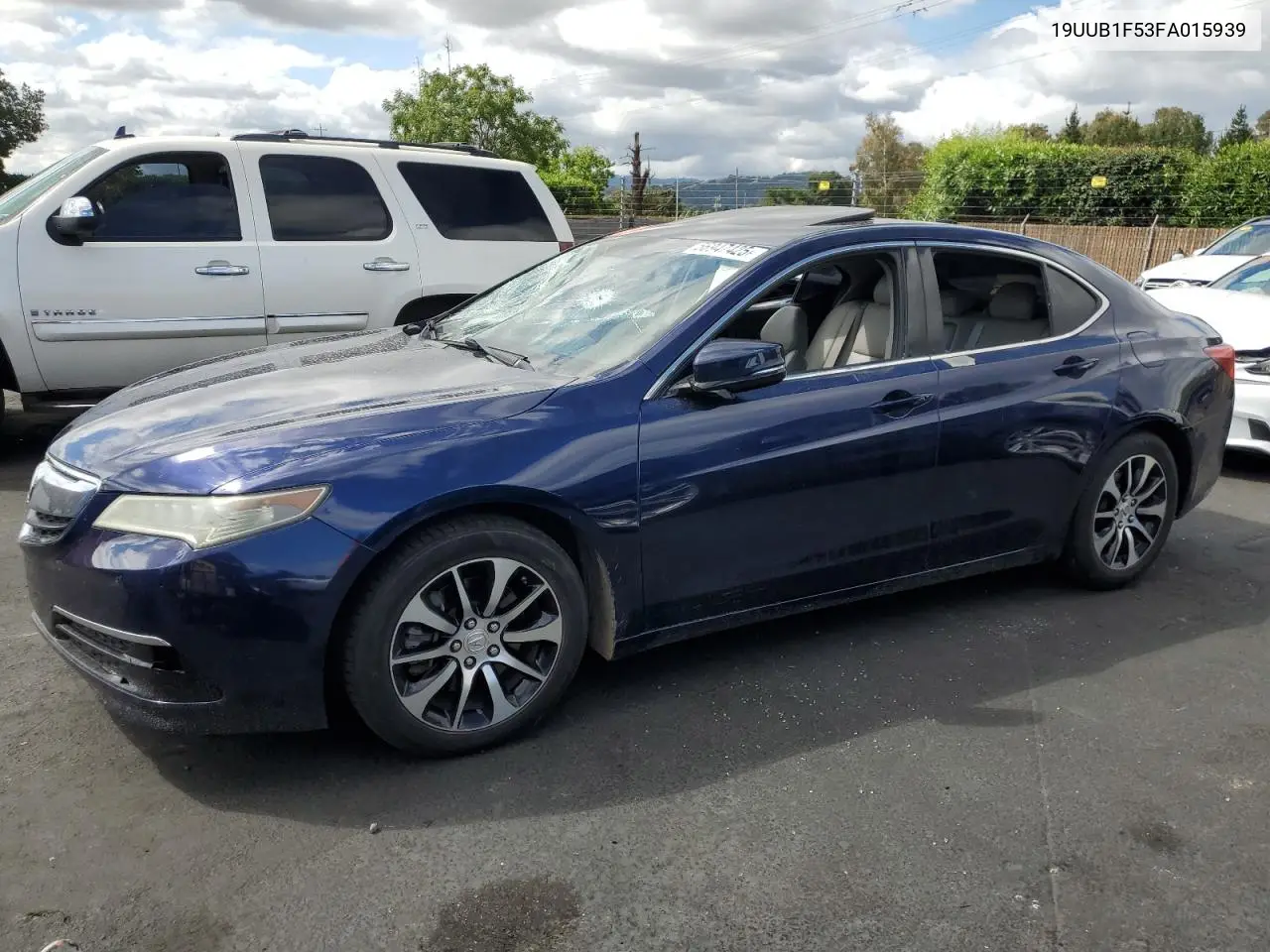 2015 Acura Tlx Tech VIN: 19UUB1F53FA015939 Lot: 56947425