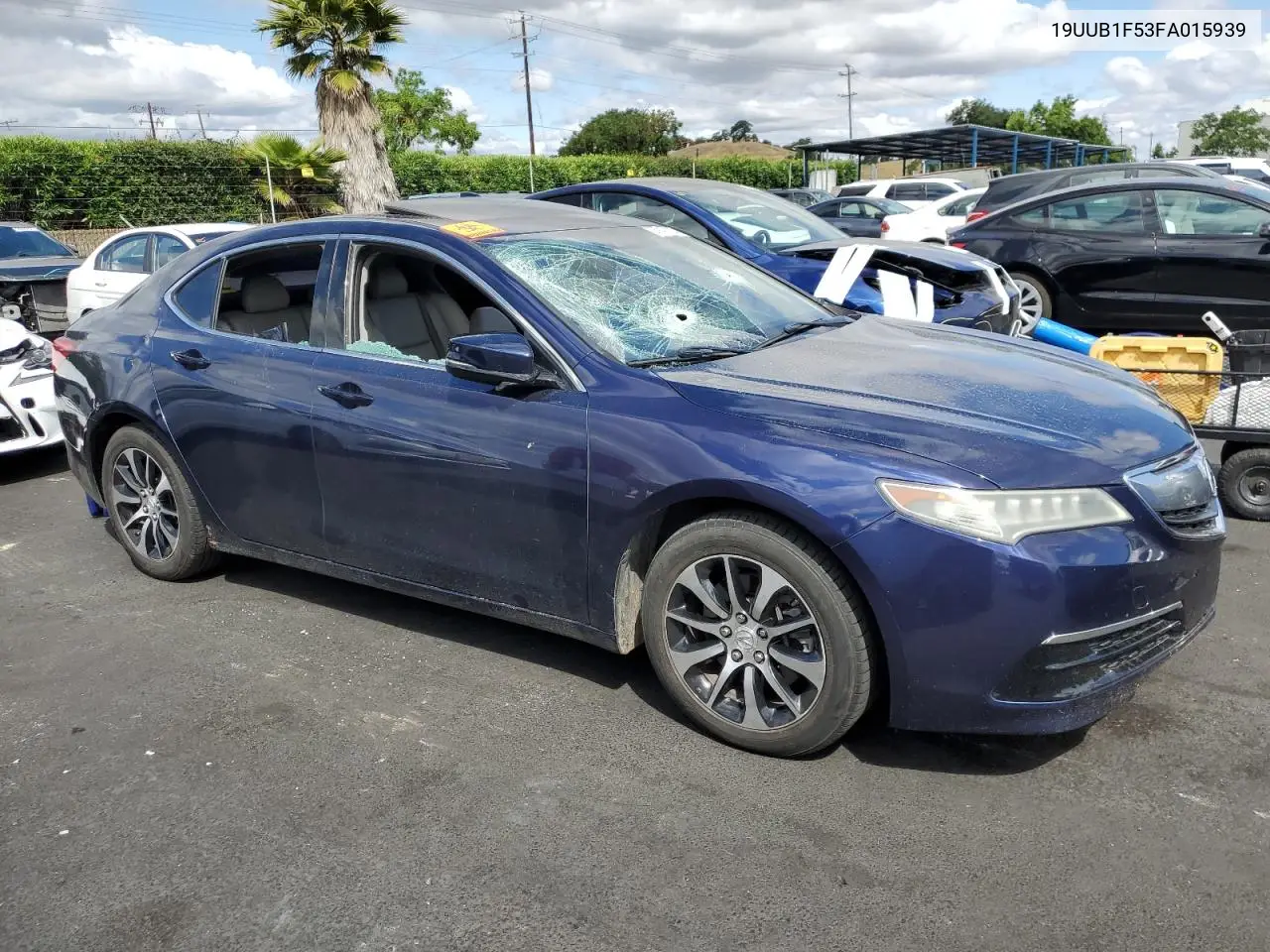 2015 Acura Tlx Tech VIN: 19UUB1F53FA015939 Lot: 56947425