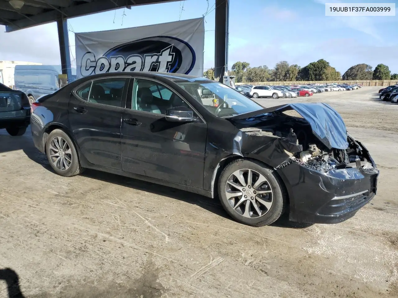 2015 Acura Tlx VIN: 19UUB1F37FA003999 Lot: 59149845