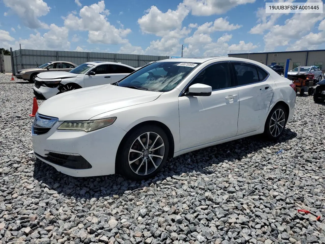 2015 Acura Tlx Tech VIN: 19UUB3F52FA001445 Lot: 60875395