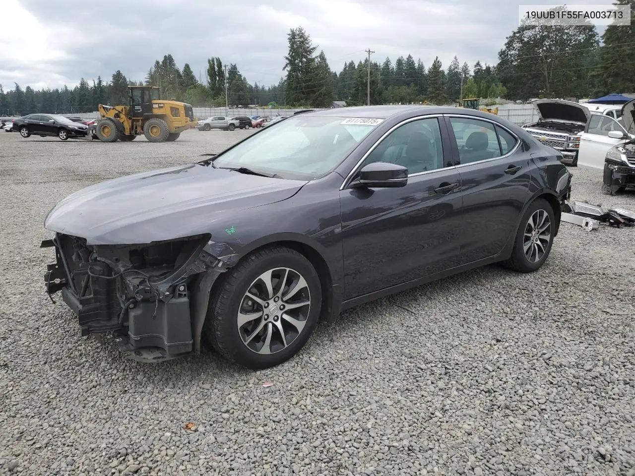 2015 Acura Tlx Tech VIN: 19UUB1F55FA003713 Lot: 61175075