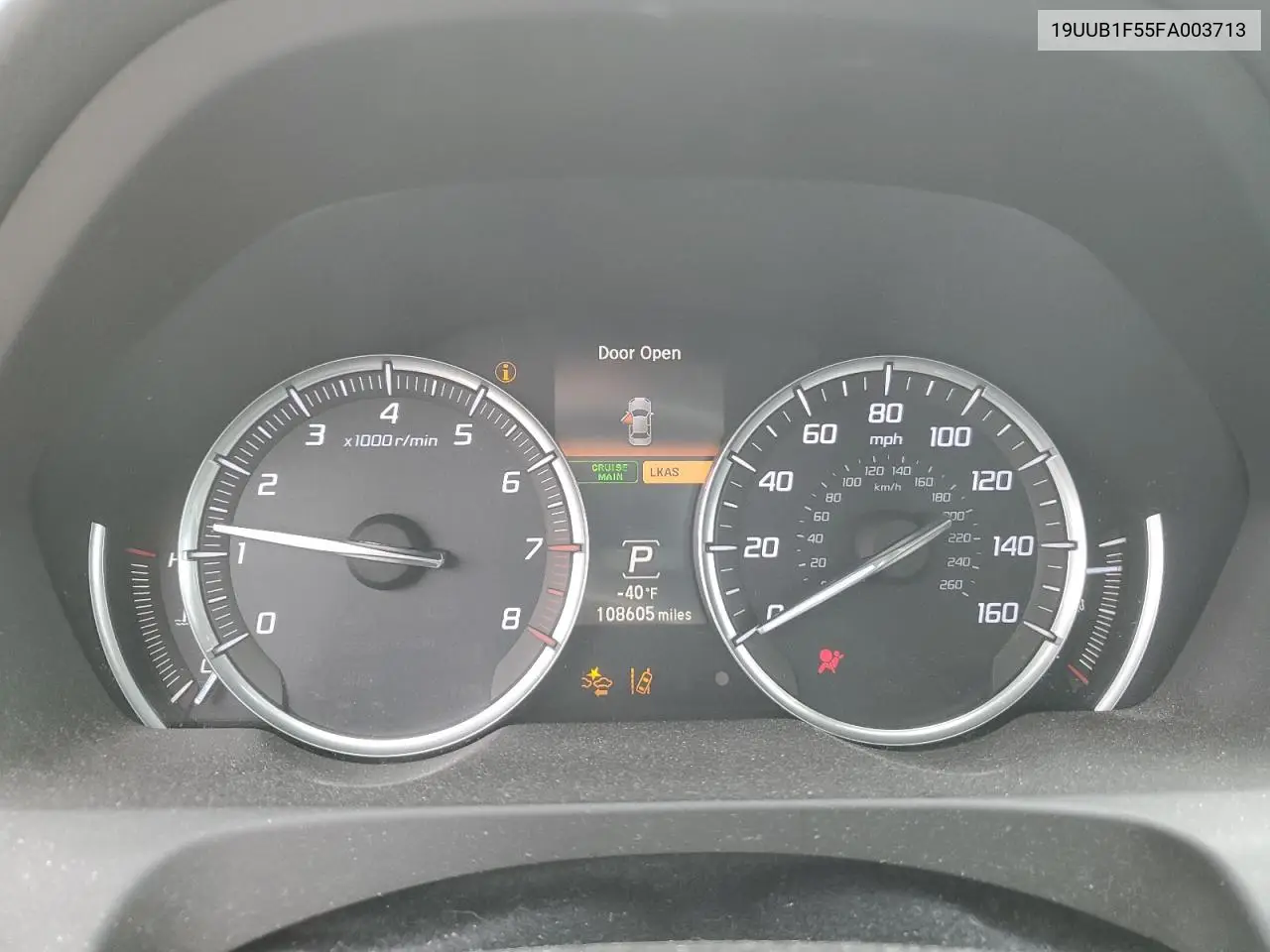 2015 Acura Tlx Tech VIN: 19UUB1F55FA003713 Lot: 61175075