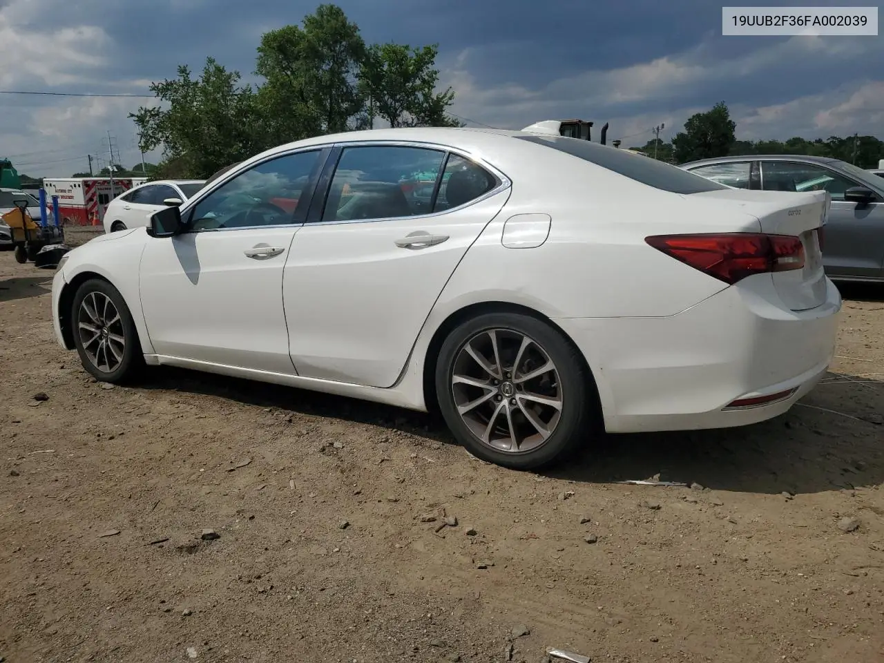2015 Acura Tlx VIN: 19UUB2F36FA002039 Lot: 61819485