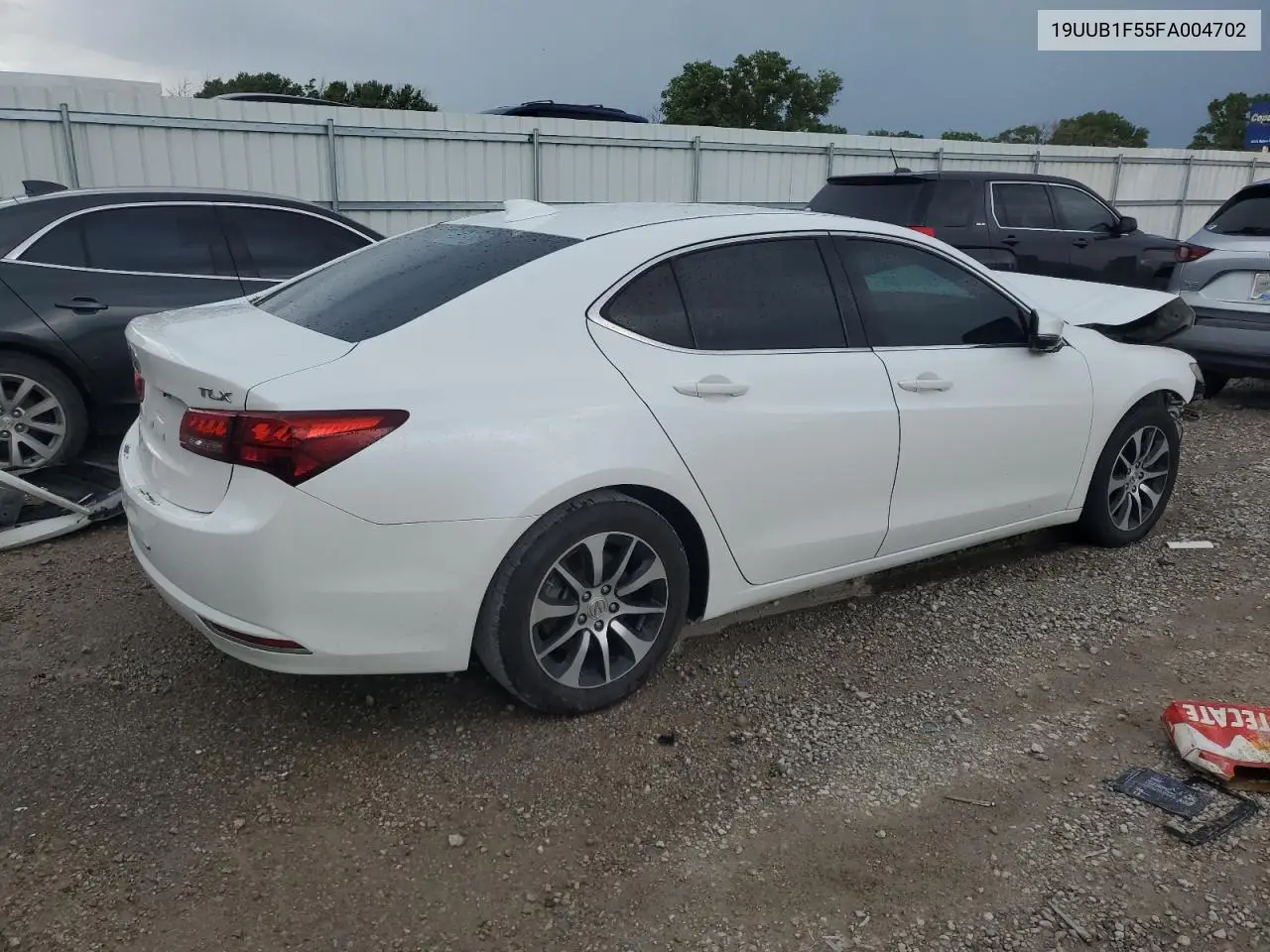 2015 Acura Tlx Tech VIN: 19UUB1F55FA004702 Lot: 62202045