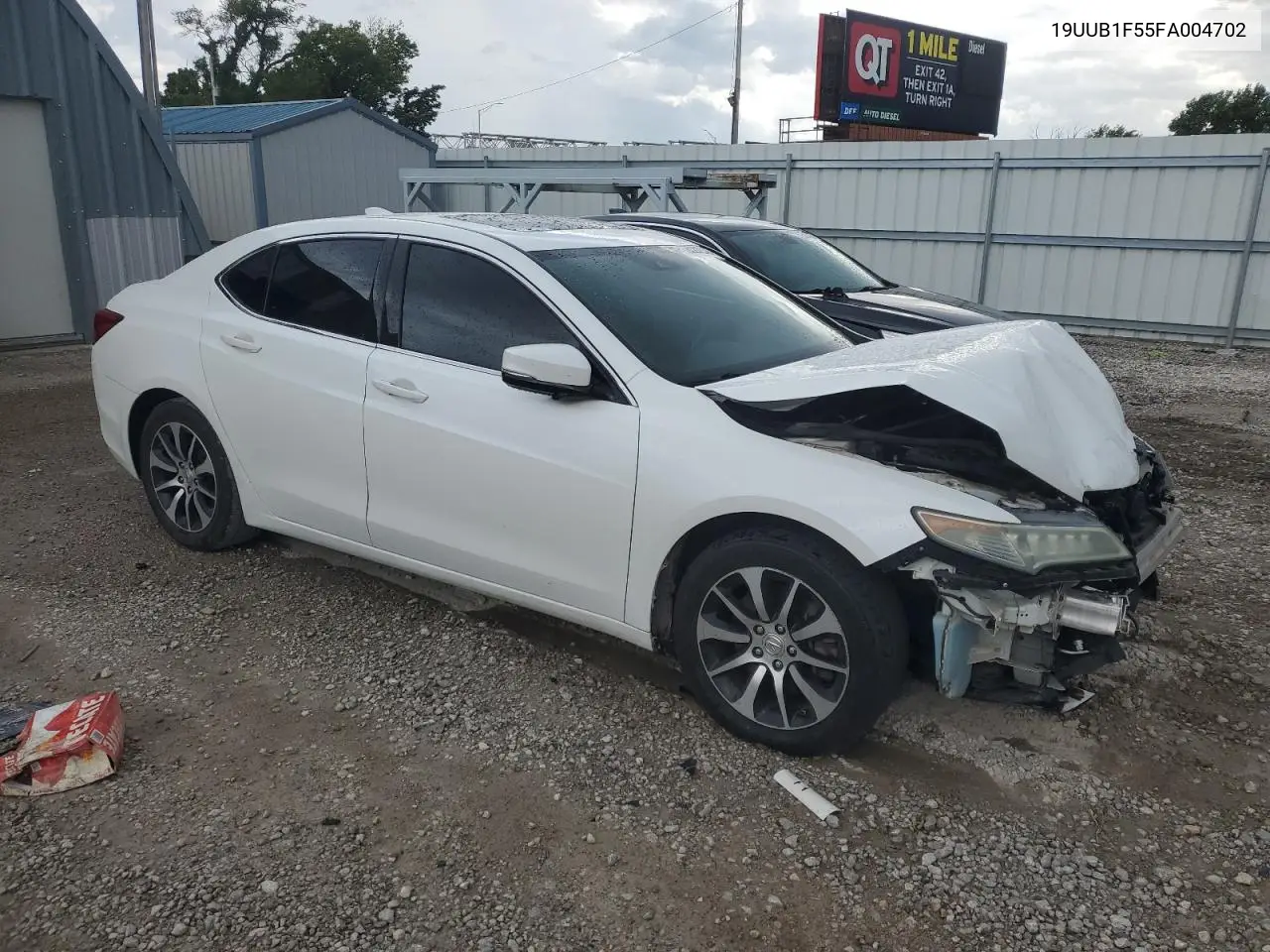 2015 Acura Tlx Tech VIN: 19UUB1F55FA004702 Lot: 62202045