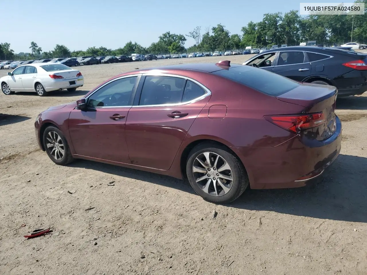 2015 Acura Tlx Tech VIN: 19UUB1F57FA024580 Lot: 62221915