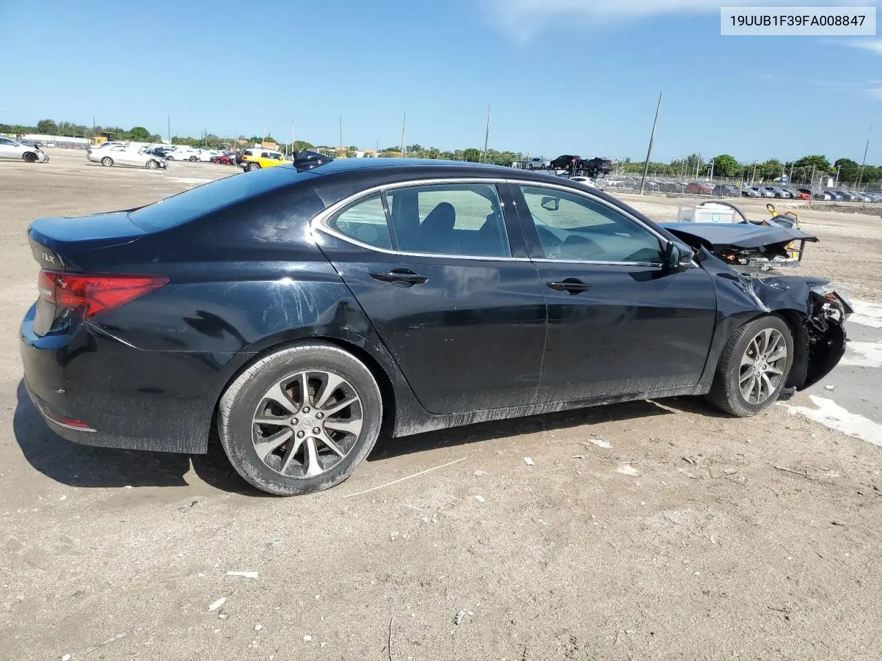 2015 Acura Tlx VIN: 19UUB1F39FA008847 Lot: 62262845