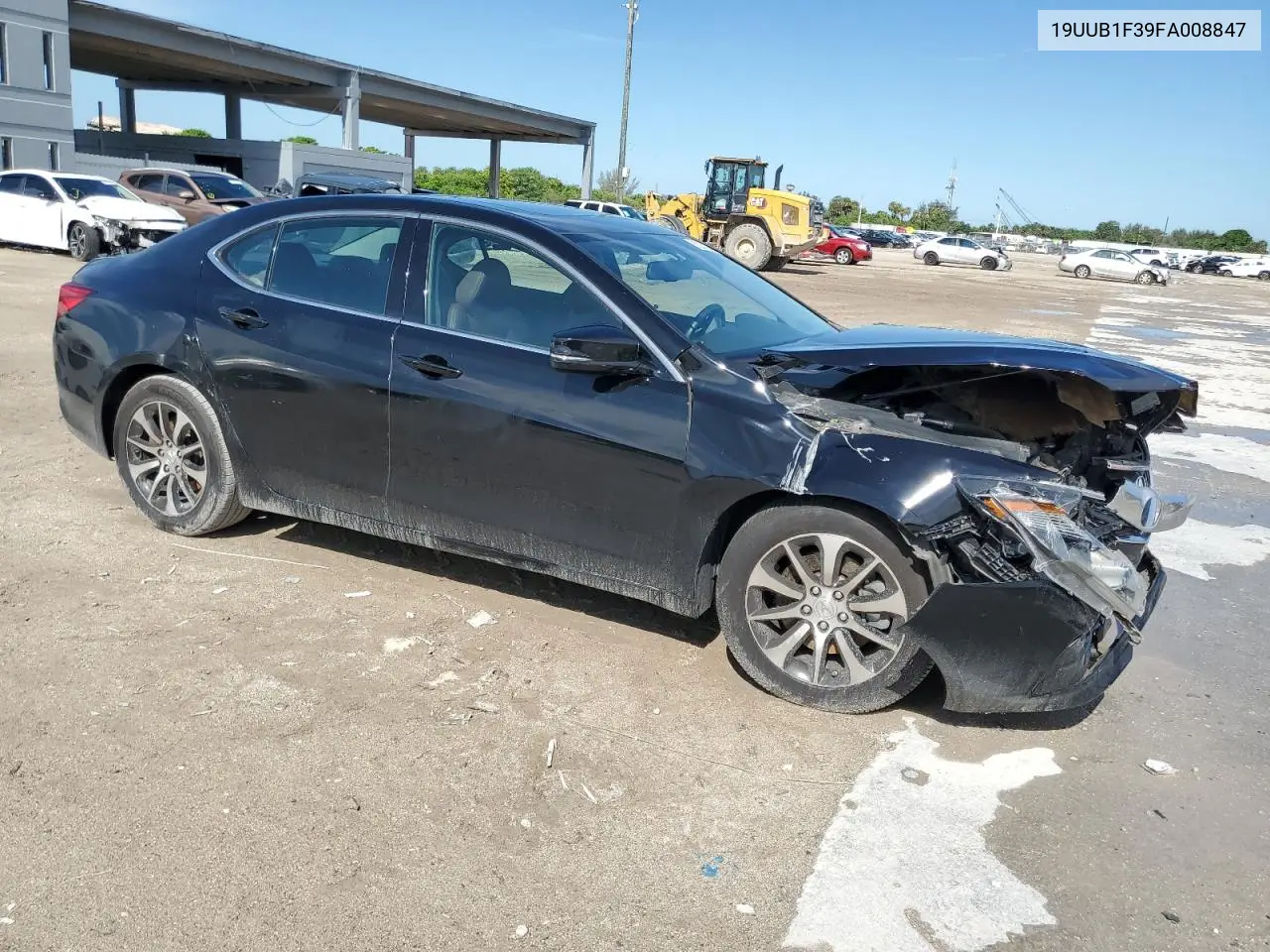 2015 Acura Tlx VIN: 19UUB1F39FA008847 Lot: 62262845