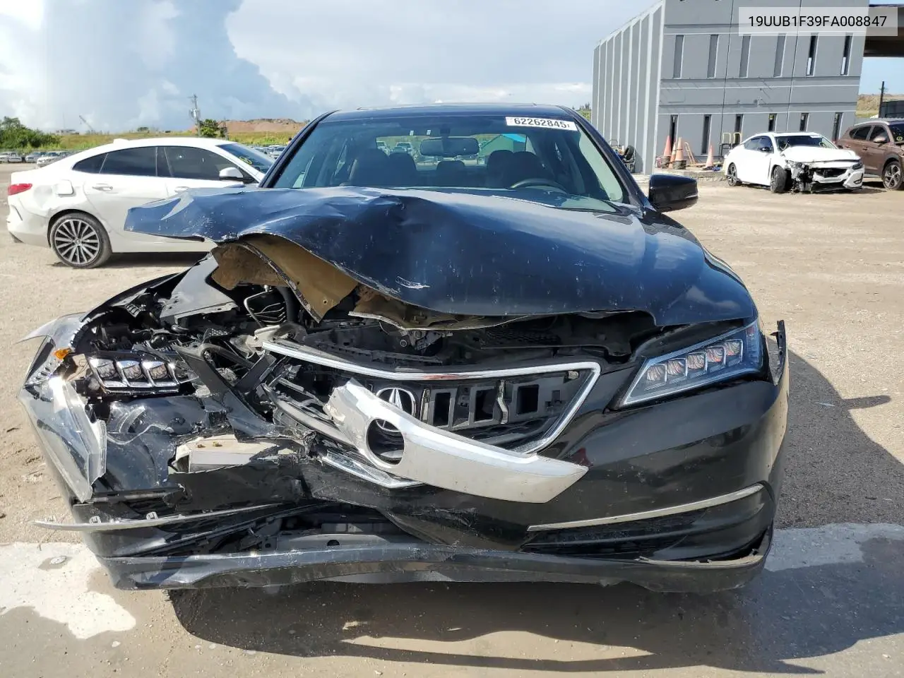 2015 Acura Tlx VIN: 19UUB1F39FA008847 Lot: 62262845