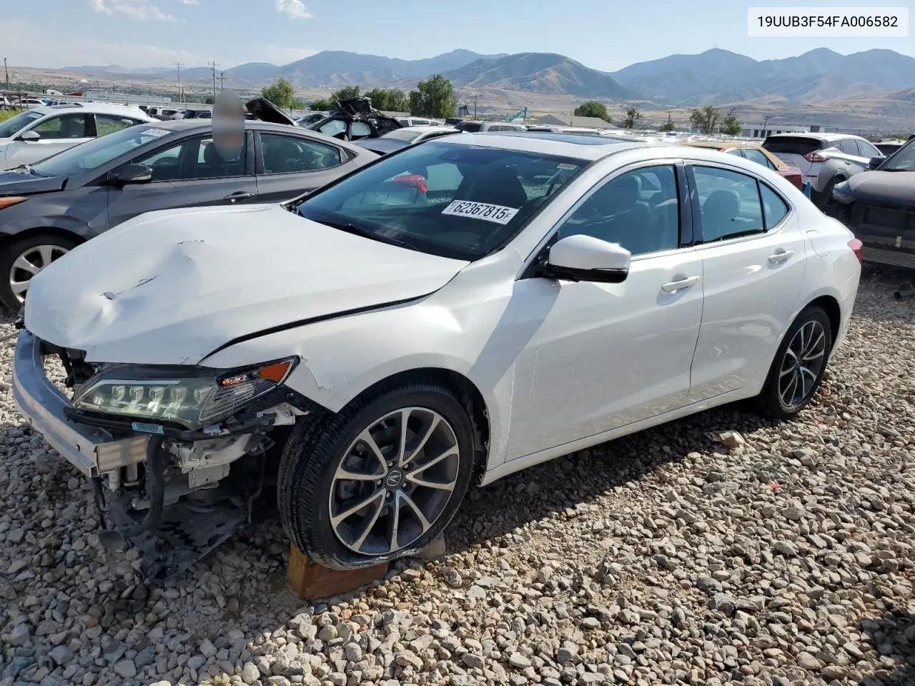 2015 Acura Tlx Tech VIN: 19UUB3F54FA006582 Lot: 62367815