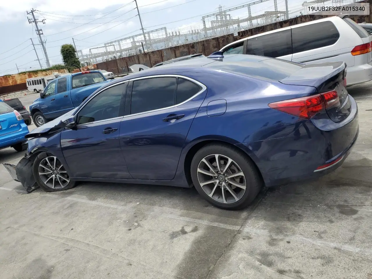 2015 Acura Tlx VIN: 19UUB2F32FA015340 Lot: 62391585