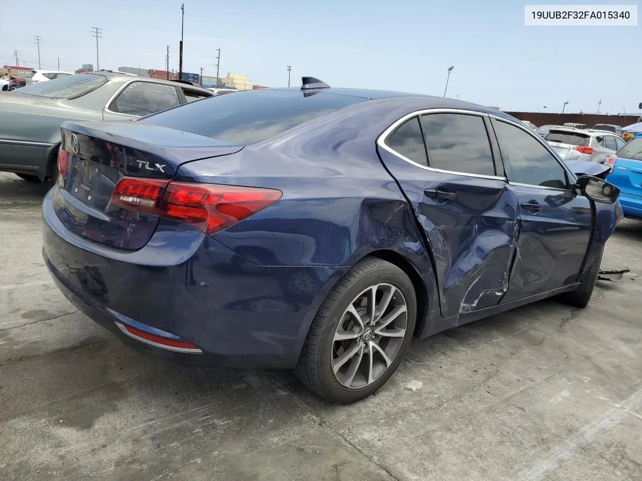 2015 Acura Tlx VIN: 19UUB2F32FA015340 Lot: 62391585