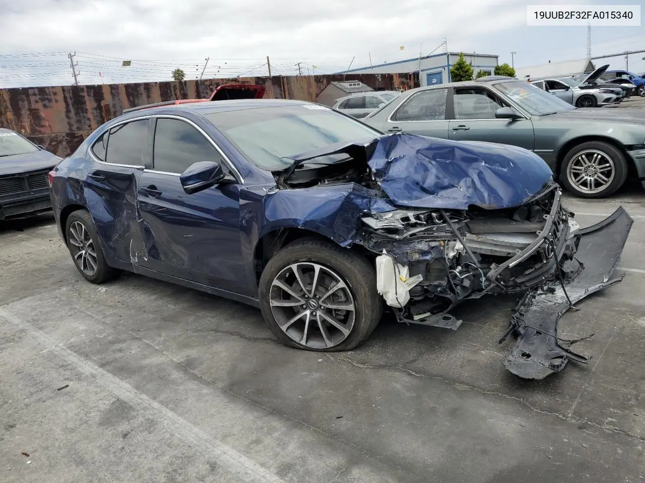 2015 Acura Tlx VIN: 19UUB2F32FA015340 Lot: 62391585