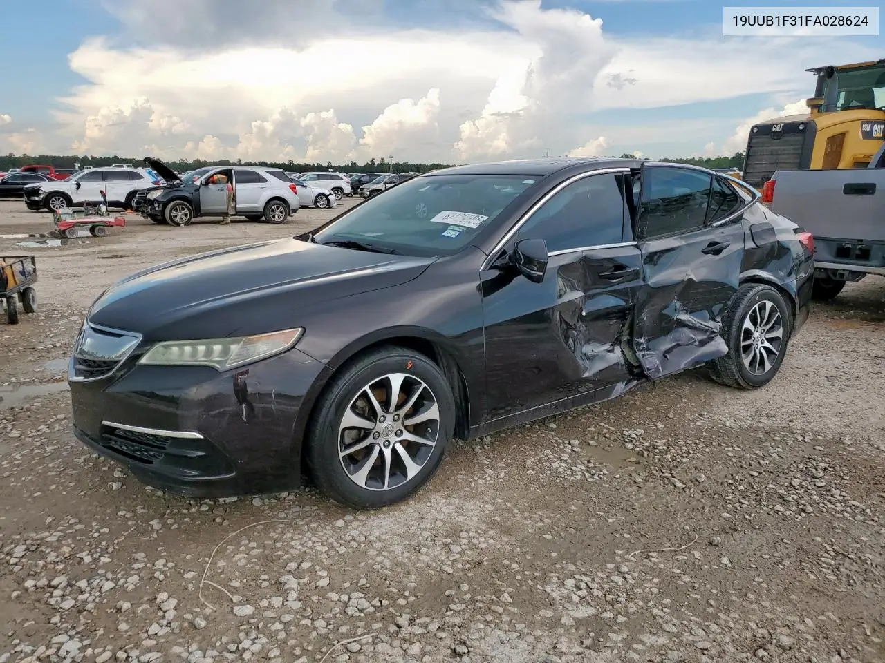 2015 Acura Tlx VIN: 19UUB1F31FA028624 Lot: 62429585