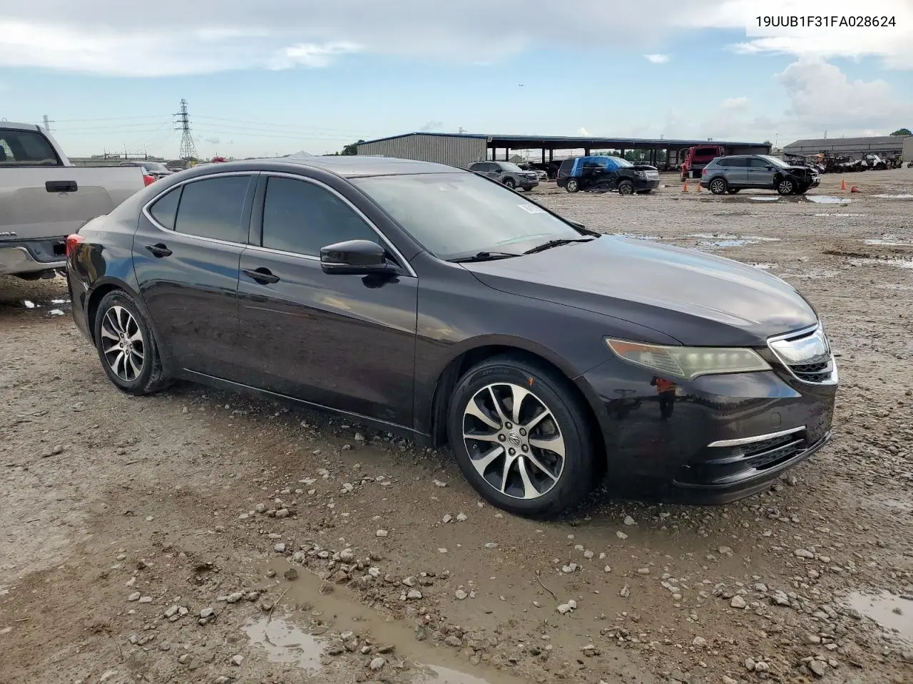2015 Acura Tlx VIN: 19UUB1F31FA028624 Lot: 62429585