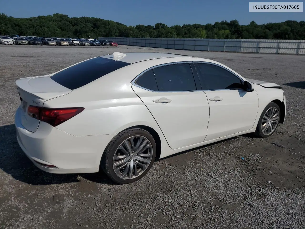 2015 Acura Tlx VIN: 19UUB2F30FA017605 Lot: 62522875